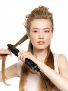 как выпрямить волосы