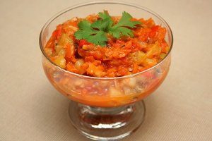 икра по деревенски