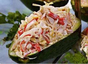 сельдерей с авокадо