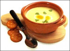 суп-пюре с сельдереем