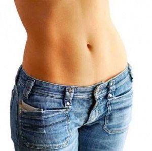 упругий живот