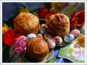 пасхальный кулич