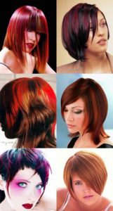 тест цвет волос