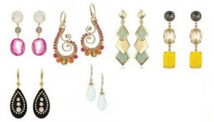 украшения для круглого лица