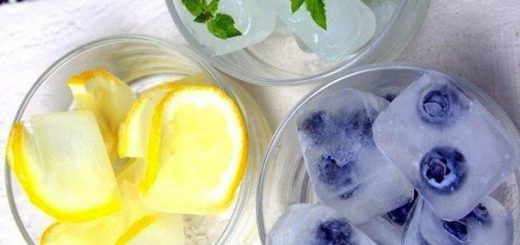 кубики льда для различных типов кожи