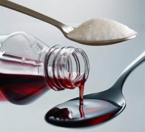 жидкость в ложке