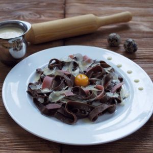 шоколадная паста карбонара