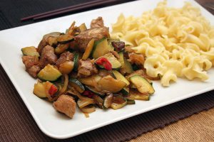 цуккини с мясом курицы