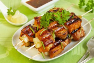 шашлык из семги