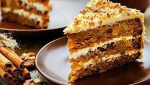 Морковный торт