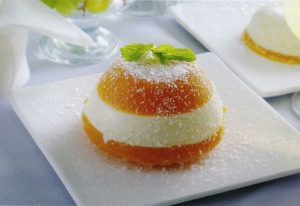 Десерт творожно-абрикосовый