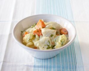 фрикасе из трески