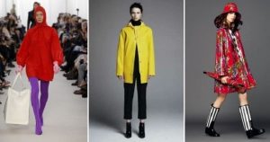 Красивый дождевик как альтернатива зонту